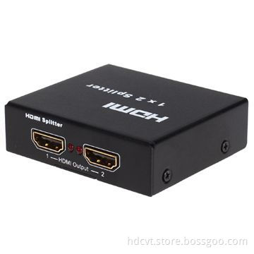 HDMI 1 x 2 Splitter, Supports 3D, with 5V DC Power Supply